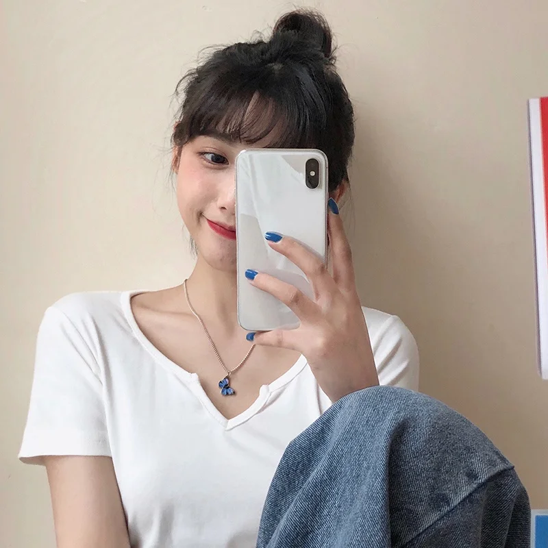 Женское винтажное ожерелье с подвеской-бабочкой чокер из титановой стали