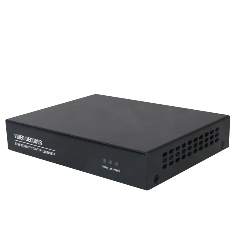 H.265 к SDI HDMI VGA CVBS видео потоковый декодер HD IP для камеры декодирования RTSP HTTP UDP/RTP RTMP
