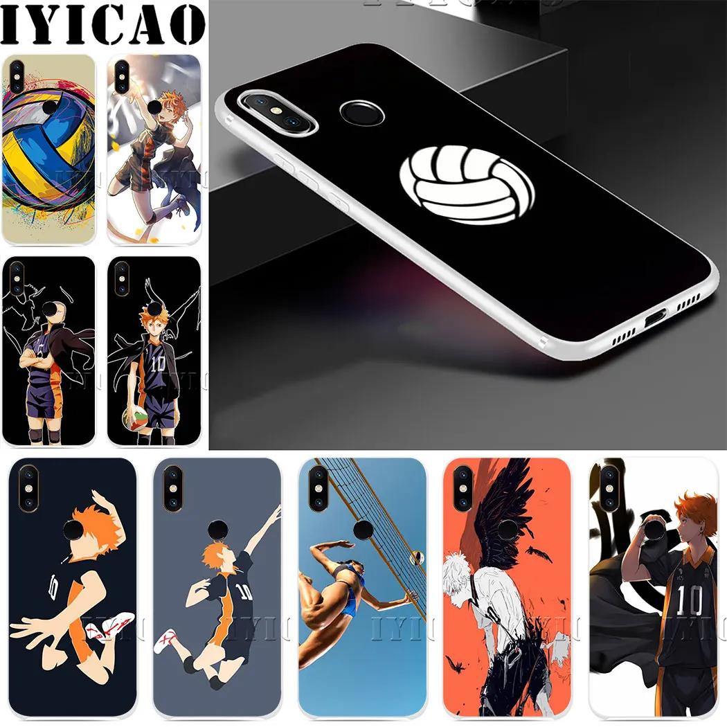Жесткий чехол Haikyuu для волейбола Redmi 8A 6A 4A S2 Note 7 3 4 4X6 5 Pro 5A Prime Plus Go|Чехлы-накладки| |