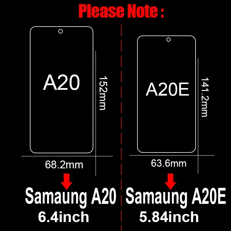 3 шт. закаленное Стекло для samsung Galaxy A20 A20E A40 A90 A70 A60 A50 A30 A10 Экран протектор M20 M30 защитный Стекло пленка