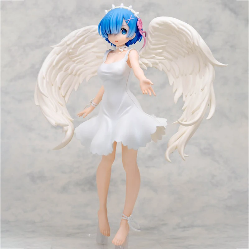 

Genuine Figure Angel Rem Anime Figure LPM ONI TENSHI Pretty Girl Toy Action Figure Model Re Life in a Different World from Zero