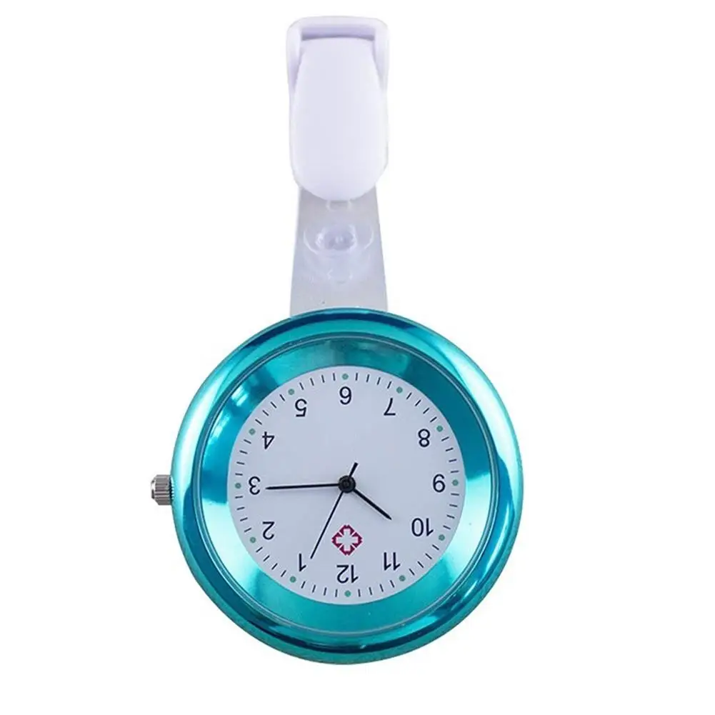 

Fashion Round Numeral Analog Quartz Clip On Nurse Medical Doctor Pocket Watch