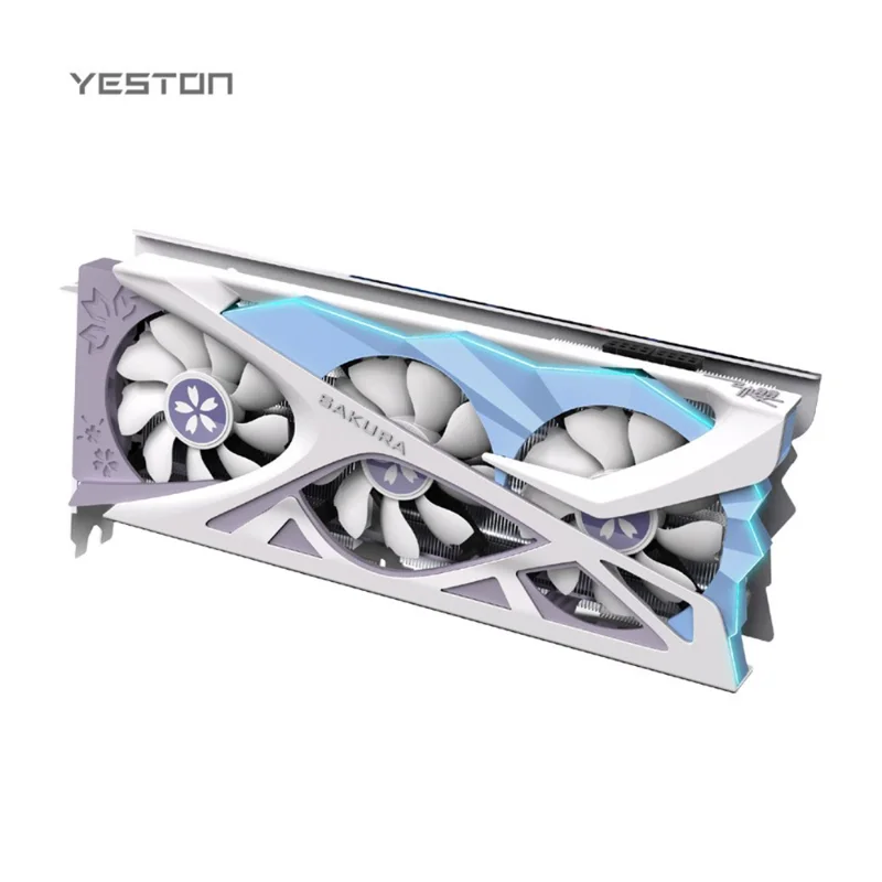 

Игровая видеокарта Yeston RX6800XT-16G D6 YB с памятью 16 Гб/256 бит/GDDR6, режим двойного освещения, выходные порты DP * 3 + HD