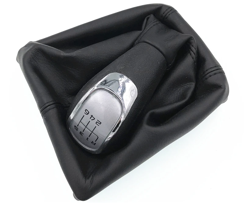 6 Speed Manual Gear Shift Knob Gaiter Boot Cover Case HZTWFC-14.10 For Skoda Octavia II 09-12 Superb 08-12 Yeti | Автомобили и