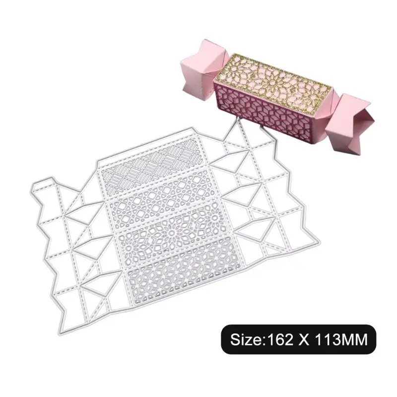 Креативная коробка для конфет металлические режущие штампы трафарет
