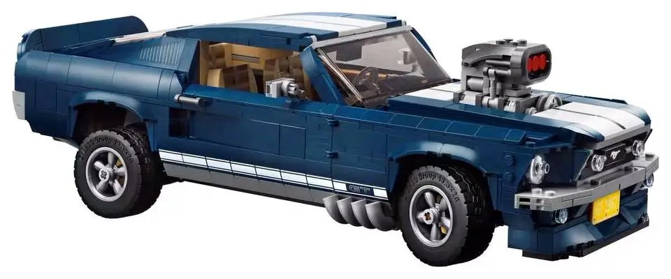 Конструктор Lepining Technic 21047 GT500 конструктор Ford Mustang 10265 строительные блоки игрушки DIY
