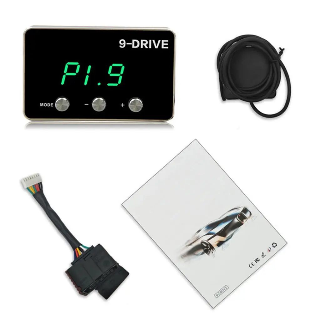 

Electronic Throttle Accelerator 9-mode Throttle Controller Display Improve Power Good Sensitivity Display