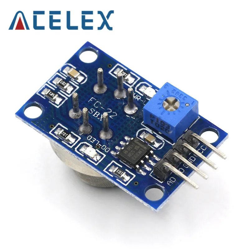 Газовый датчик для Arduino детектор дыма газа сжиженного Бутана водорода|Детали и