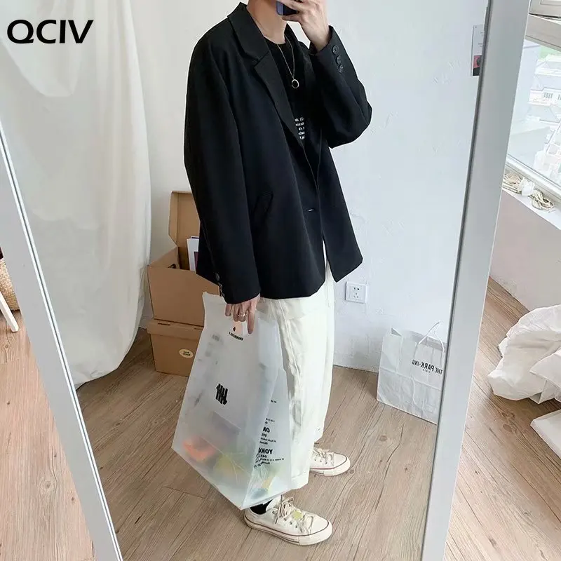 

Men's High Quality Suit Jackets Loose Coat Single Western Clothes Casual Blazer Cotton Coats Male Outerwear Plus Size M-XL