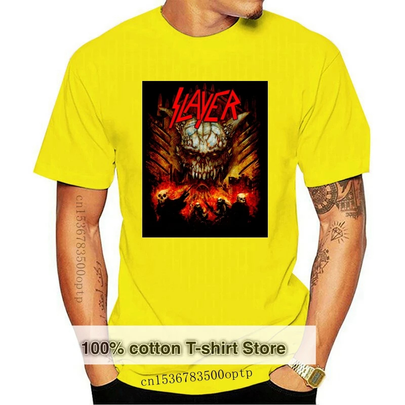

Slayer-постер v26 футболка черный мусор тяжелый металл все размеры S-5XL