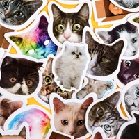 46pcspack cute cats stickers diary scrapbooking labels diy decorative tags stationery sticker