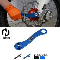 nicecnc front rear axle wrench tool spanner for yamaha 125 450 yz yzx yzf yzfx wr 1996 2022 for sherco 125 250 300 sc ser 17 22