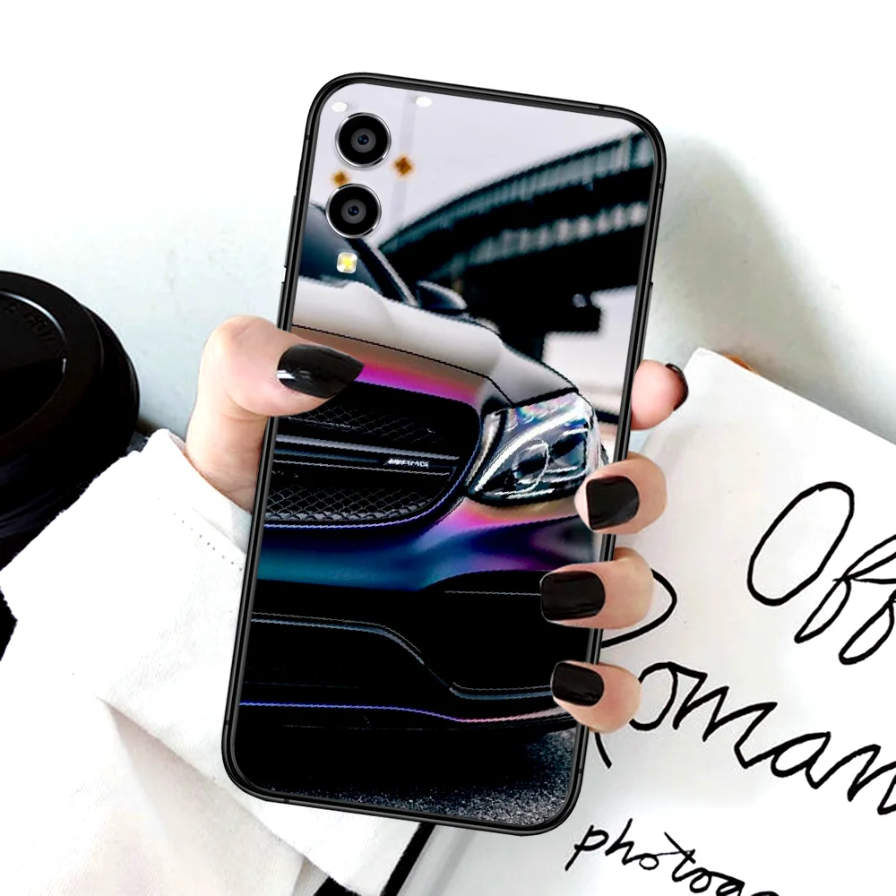 

AMG Luxury Car Phone Case For Huawei Honor 6A 7A 7C 8 8A 8X 9 9X 10 10i 20 Lite Pro Play black Cover Soft Shell Silicone