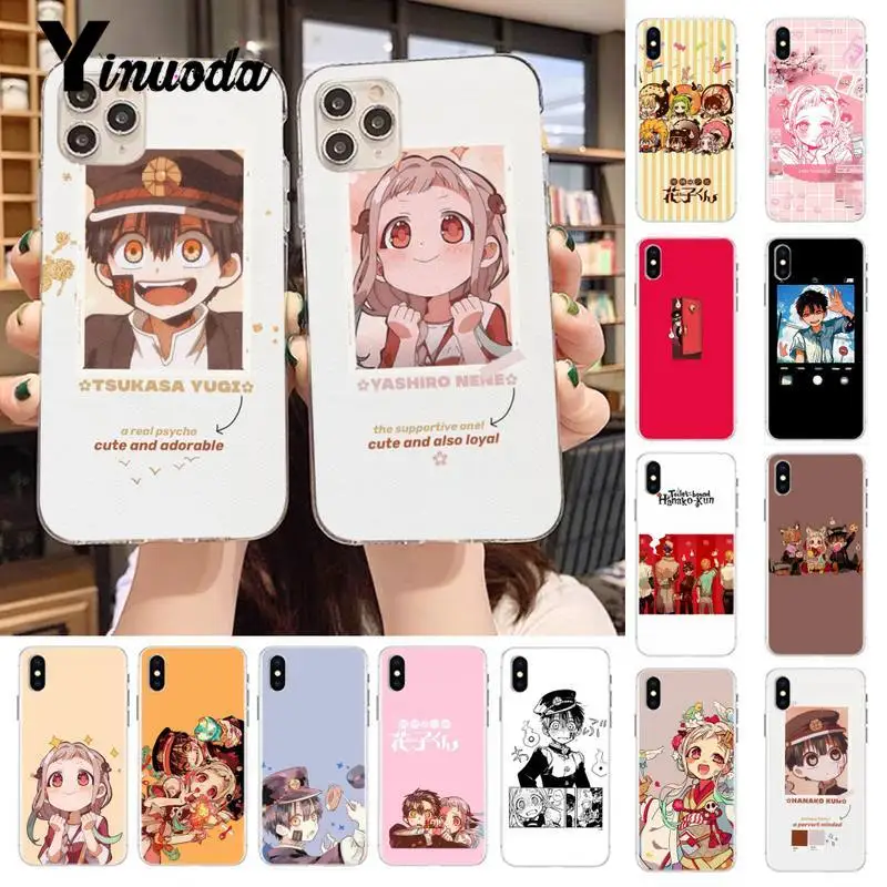 

Jibaku Shounen Hanako Kun Toilet bound Hanako Kun Phone Case for iPhone 13 11 pro XS MAX 8 7 6 6S Plus X 5S SE 2020 XR case