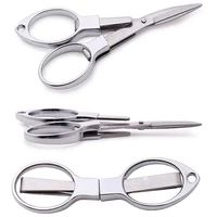 65 discounts hot mini folding survival safety stainless steel fishing line outdoor scissors