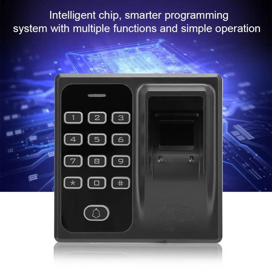 Biometric Fingerprint &amp ID Card Password Door Access Control Security Entry Machine | Безопасность и защита