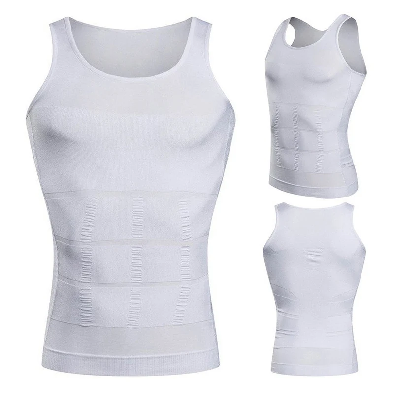 Мужской корректирующий жилет для похудения Спортивная футболка потери веса