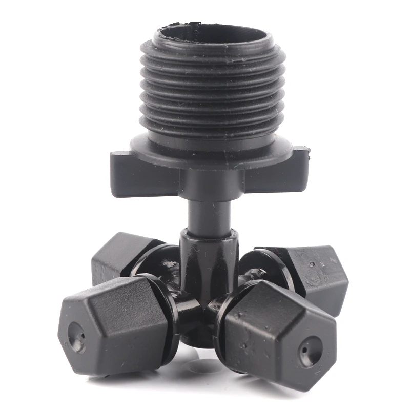 Для полива и орошения Системы 6 мм с черным перекрестным креплением туманный