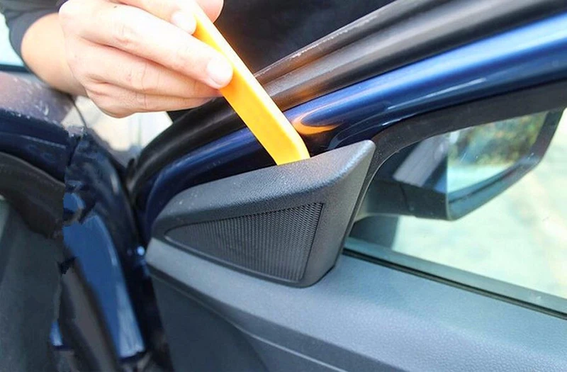 Автомобильный Радио дверной зажим панель Отделка приборной панели удаление