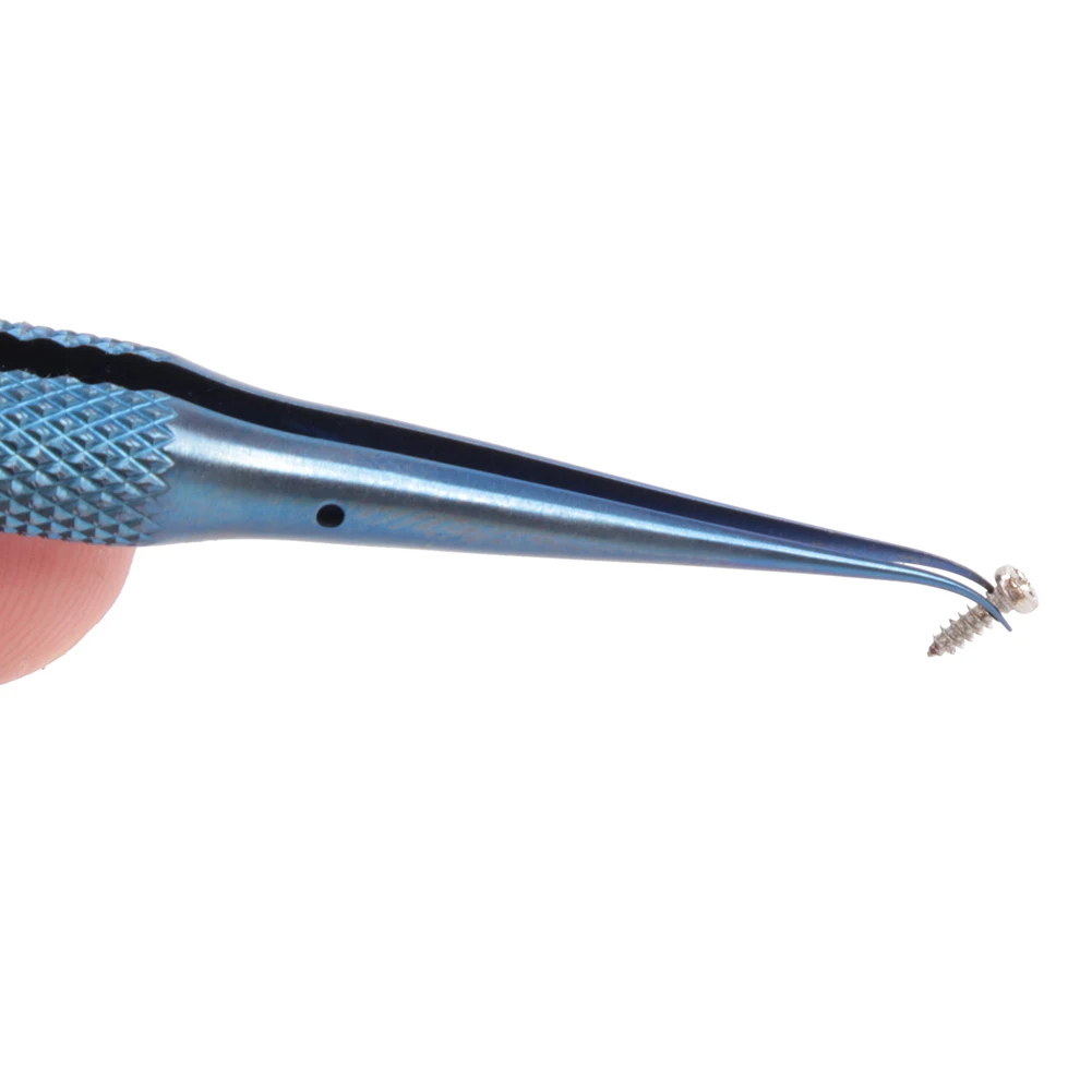 

Titanium alloy tweezers professional maintenance tool 0.15mm edge precision fingerprint tweezers Apple main board copper wire