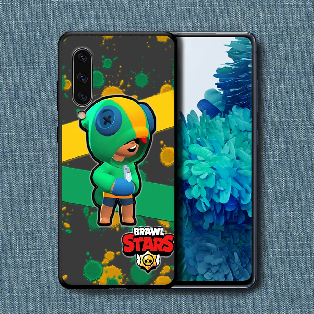 

Cartoon Leon Stars Game Phone Case For Samsung Galaxy A 3 5 7 8 10 20 20E 21S 30 30S 40 50 51 70 71 black Waterproof Soft Funda