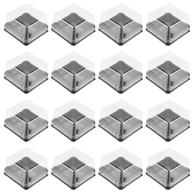 100 шт. одноразовый пластиковый прозрачный контейнер для яичного желтка 6 5 х6 х4