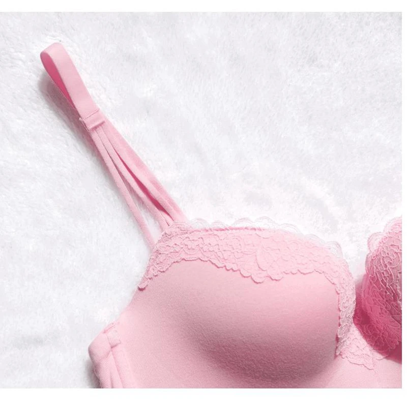 

Push-Up Lace Women's Underwear Sexy Bra Women Seamless Soft and Comfortable Underwear Solid Color Wireless Breathable Bralette