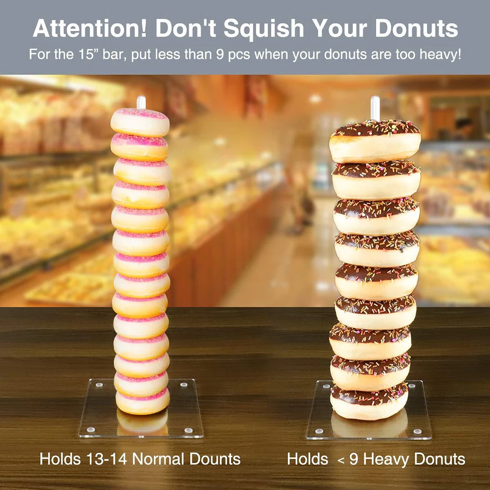 2019 Useful 6pcs Donut Wall Stand Wedding Decoration Baby Dessert Cake Kids Birthday Party Decor DIY Display | Дом и сад