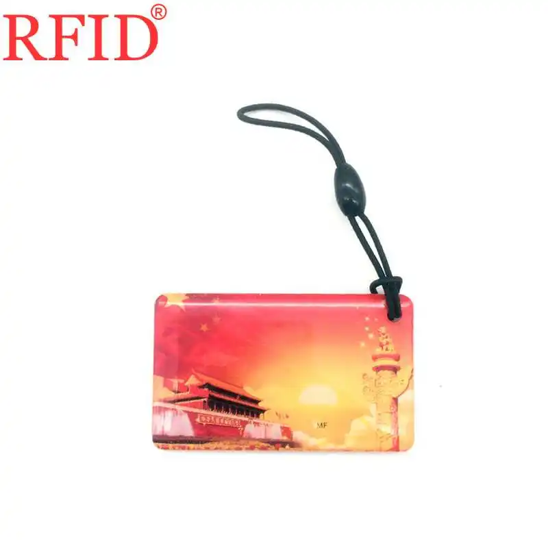 UID S50 1K 13 56 МГц сменный перезаписываемый брелок для ключей RFID водостойкий