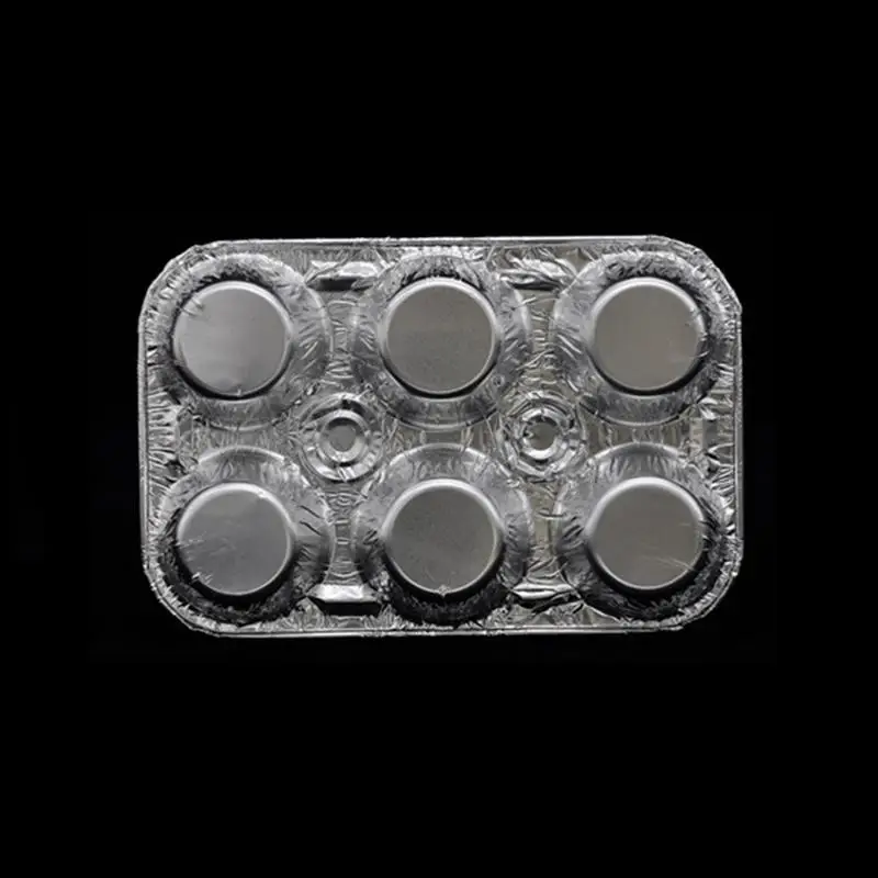 10 шт. антипригарная пульсация из алюминиевого сплава Форма для яиц в форме цветка