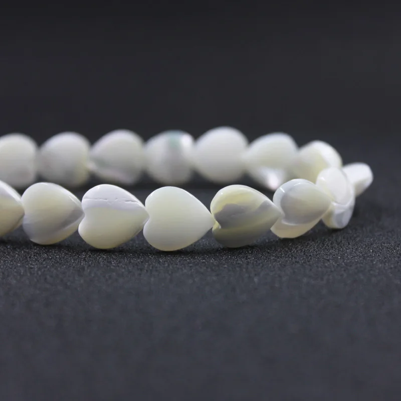 Бусины из ракушек натурального белого цвета 11 х10 мм 9 мм|beads for diy|shell beadsbead wholesale |