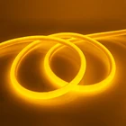 12В неоновый светильник 14 мм Гибкая светодиодная лента 360 круглая неоновая трубчатая лента для дома и улицы Рождественское украшение водонепроницаемый светильник веревка