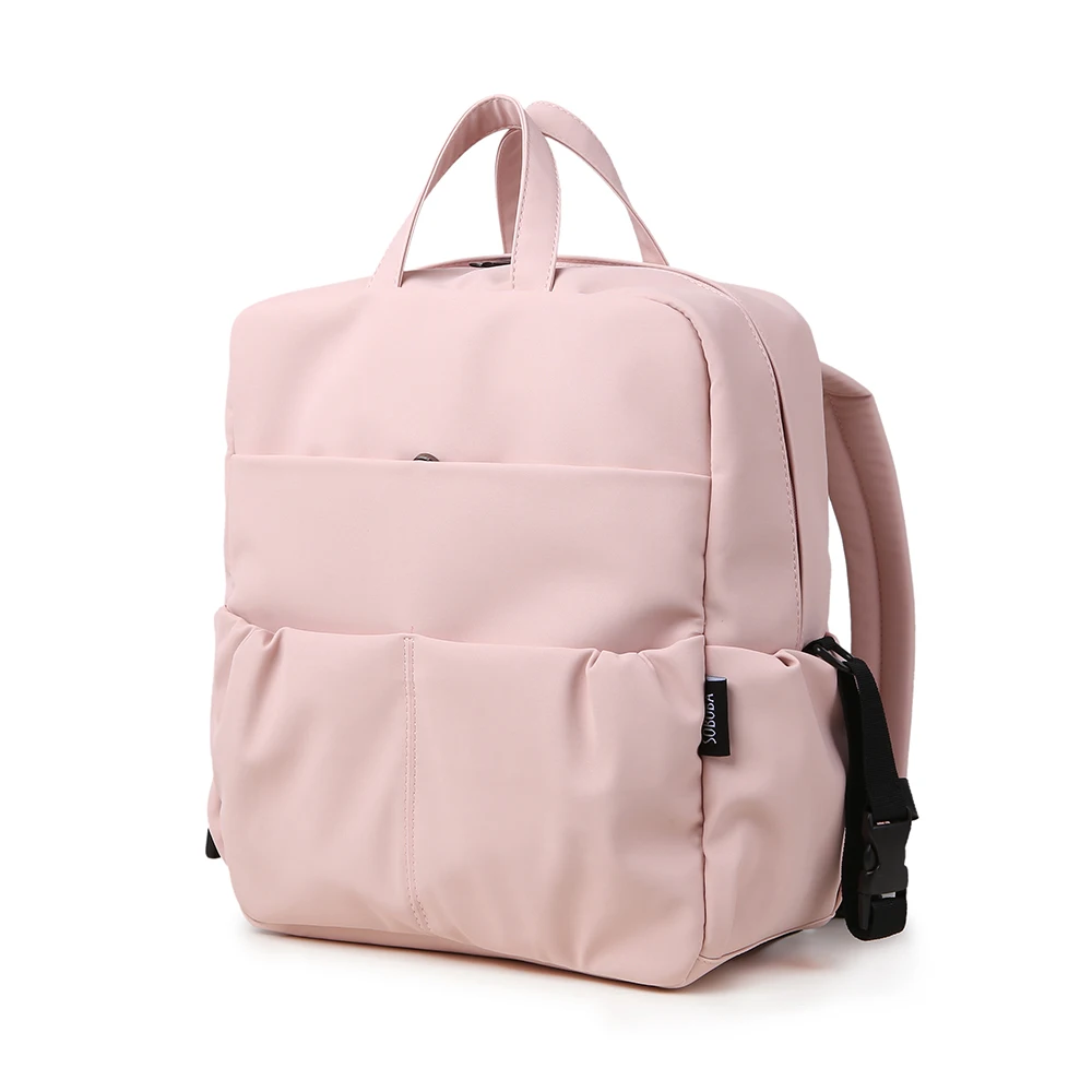 

Large Capacity Diaper Backpack for Newborn Baby Waterproof Pink Cute Diaper Bag for Mother Maternity Bag for Travel Baby Care