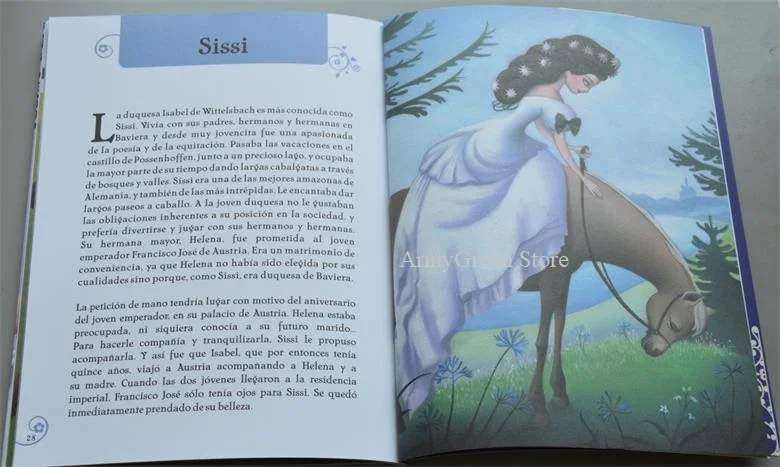 Оригинальная книга для родителей детей девочек принцесс испанская сказка