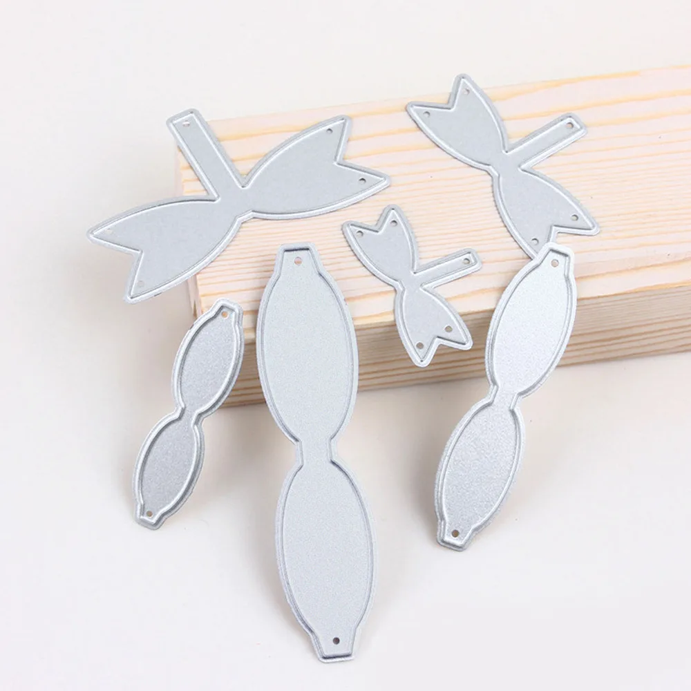 6 шт. различных кабельных наконечников Размеры с металлическим бантом галстуком