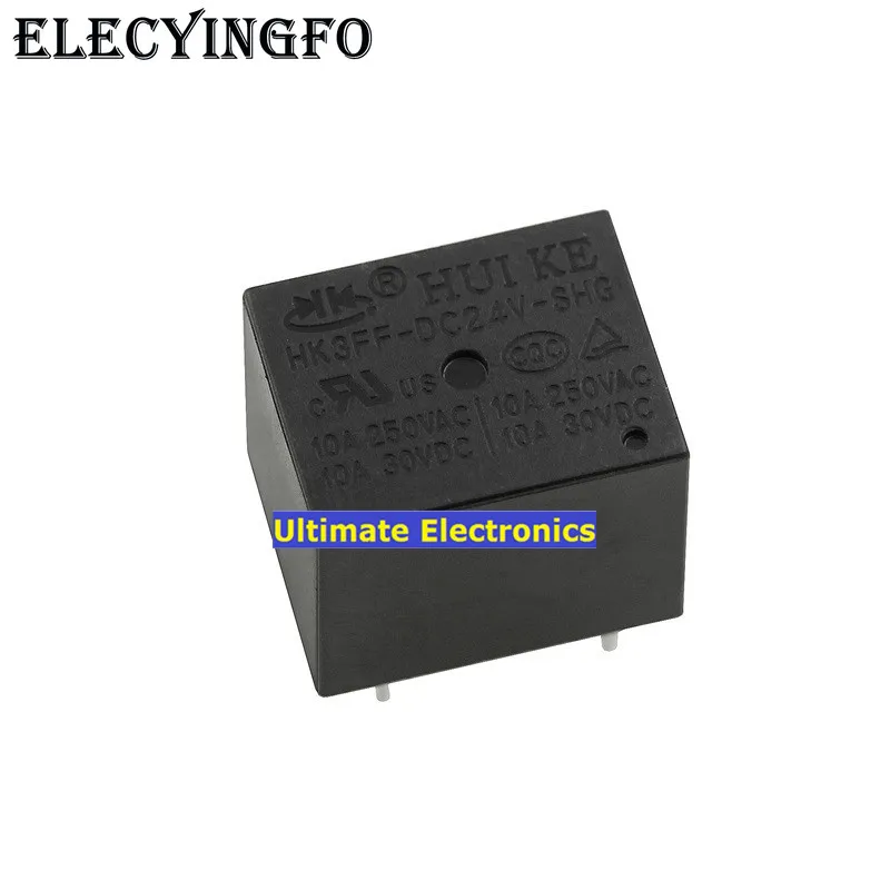 10 шт HK3FF-DC5V-SHG HK3FF-DC12V-SHG HK3FF-DC24V-SHG T73 реле | Электронные компоненты и принадлежности