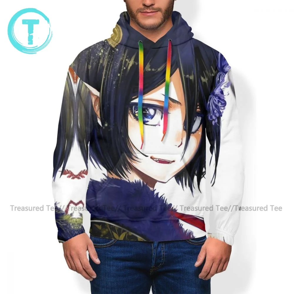 

Casual Bleach Hollow Hoodie Polyester Winter Hoodies Long Outdoor Pullover Hoodie X Men