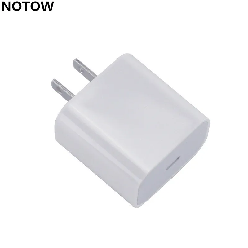 NOTOW 18 Вт PD USB Type C US/EU/UK штекер зарядного устройства порт дорожный адаптер питания