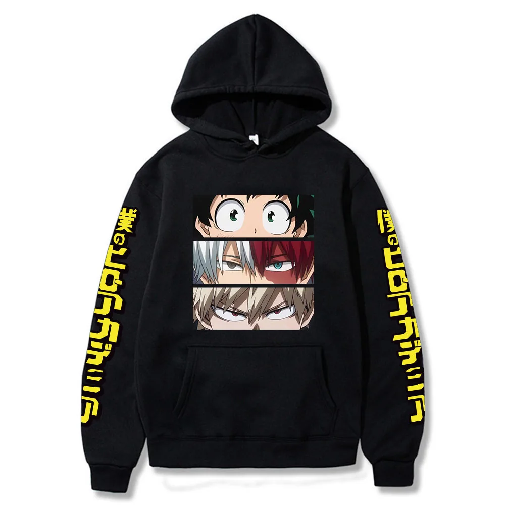 

Anime My Hero Academia Hoodie Boku No Hero Academia Sweatshirts Cozy Tops Sweatsuit Sudadera Felpa Moletom