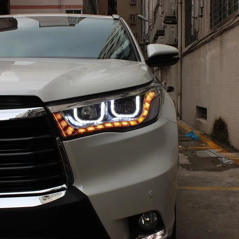 Автозапчасти боковой сигнал поворота сборка DRL светодиодные дневные ходовые Автомобильные фары задние