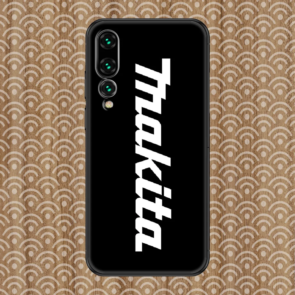 

Makita Toolbox Radio Phone case For Huawei P Mate P10 P20 P30 P40 10 20 Smart Z Pro Lite 2019 black 3D shell silicone cell cover