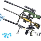 Ручной M416 M249 снайперская винтовка гелевый бластер игрушечный пистолет с мягкими пулями оружие страйкбольный пистолет для мальчиков подарок