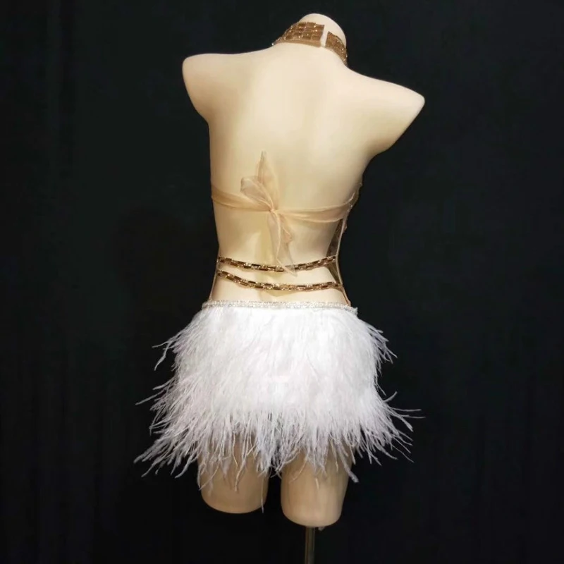 Женский Блестящий Комбинезон для ночного клуба певица ГОГО танцевальный