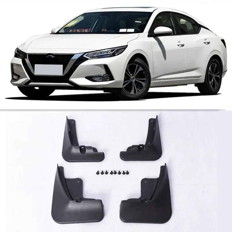 

Передние и задние брызговики, брызговики, брызговики для Nissan Sentra 2020, модификация автомобиля, автозапчасти