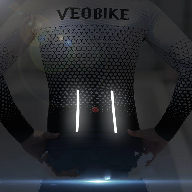 Новейший зимний теплый флисовый комплект из Джерси для езды на велосипеде