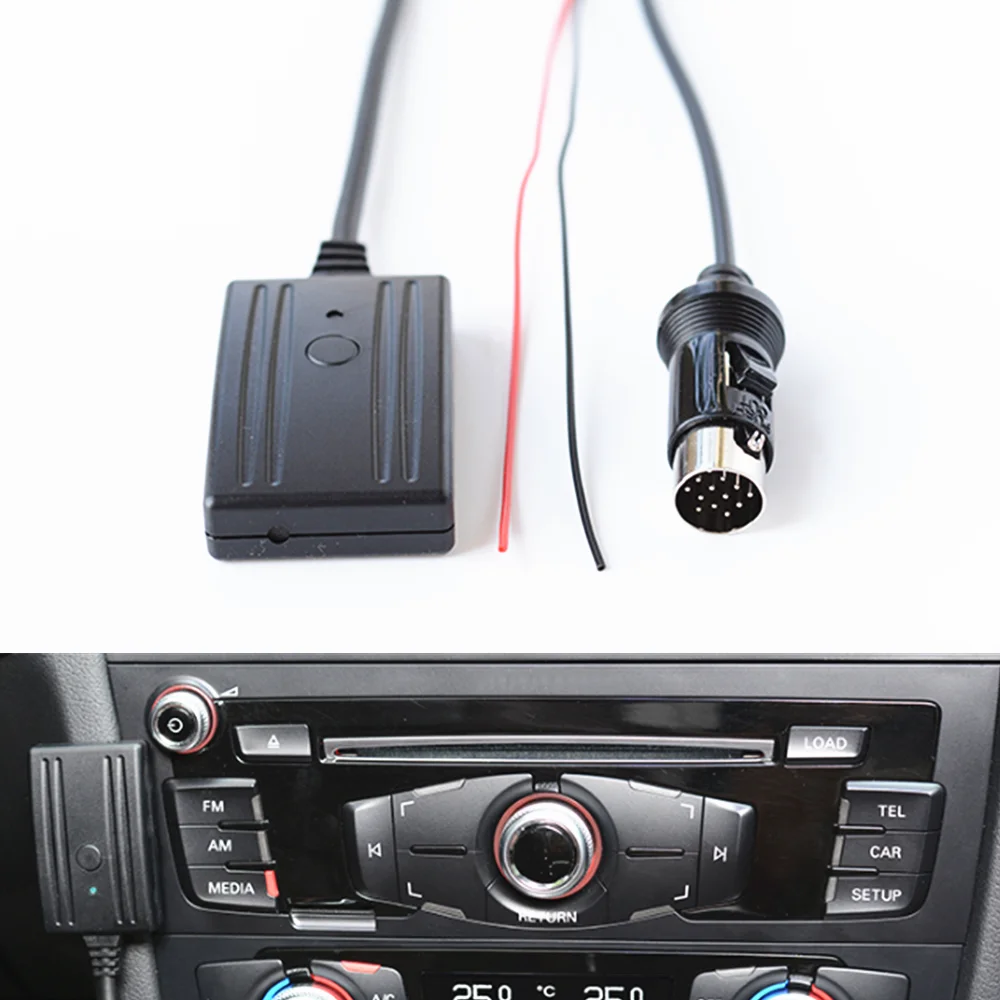 Автомобильный модуль bluetooth аудио Aux кабель адаптер приемник для Kenwood все 13 pin