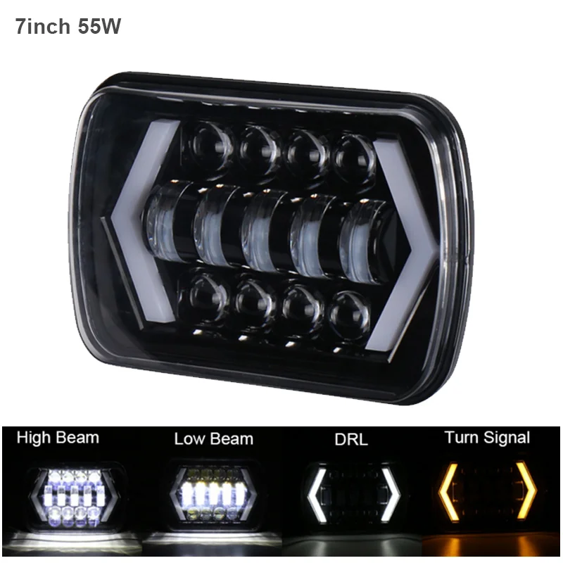 7 дюймов Вранглер внедорожный автомобиль модифицированный светодиодный