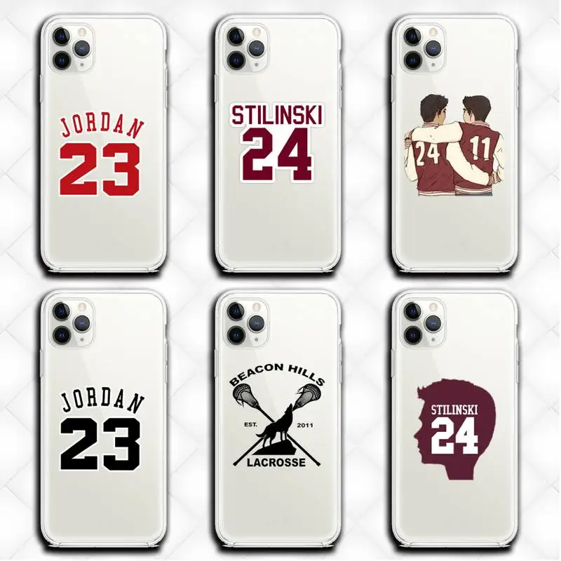 Чехол для телефона teen wolf stiles stilinski Jordan прозрачный чехол iphone 12 pro max mini 11 XS MAX 8 7 6 6S Plus X