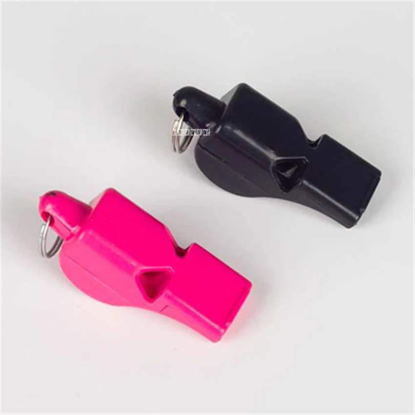 300pcs/lot Colorful Whistle Sport Whistle Refree Match soccer whistle outdoor movement whistle ABS plastic material