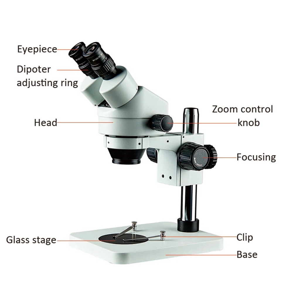 

Бинокулярный лабораторный микроскоп 7-45x с оптическим увеличением, ценовые анализаторы, цифровой микроскоп, стерео микроскоп